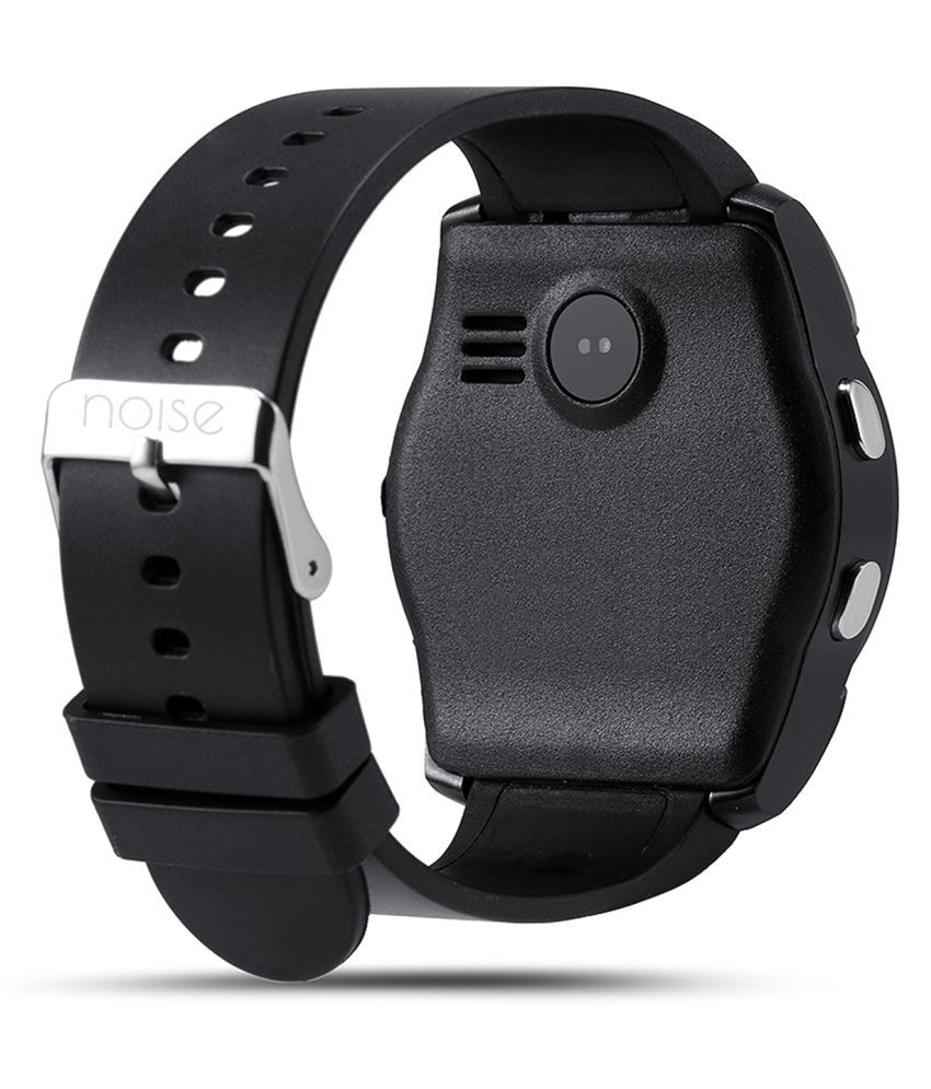 noise turbo black smartwatch features