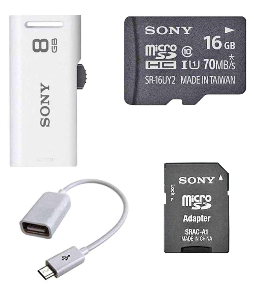     			Sony 16 GB Class 10 Memory Card