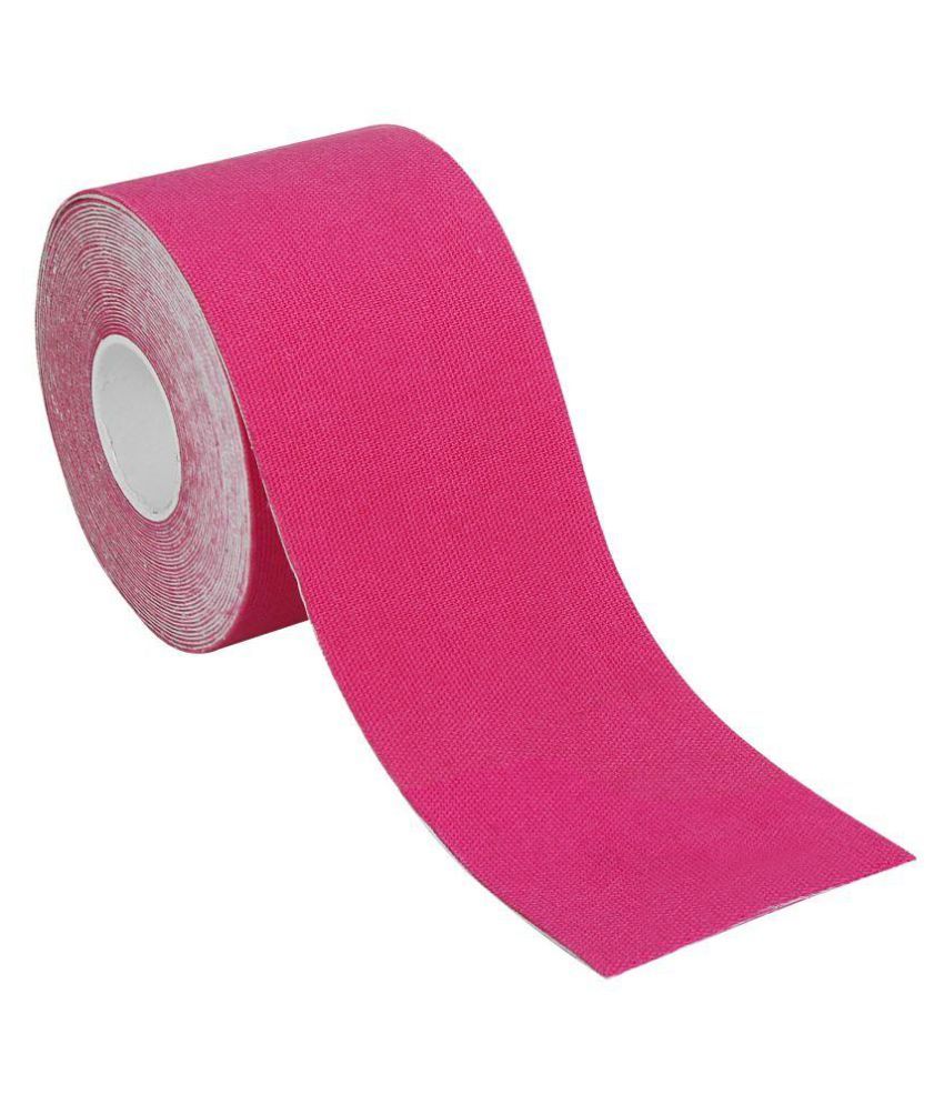 ATAPE Kinesiology Tape Knee, Calf & Thigh Support (Free Size, Pink