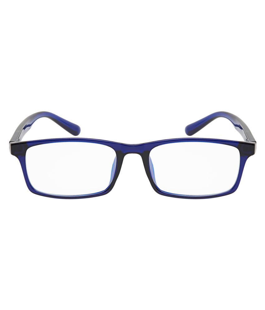 Vast Blue Rectangle Spectacle Frame 8017_C2_BLUE - Buy Vast Blue ...