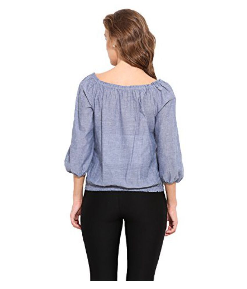 womens chambray blouse