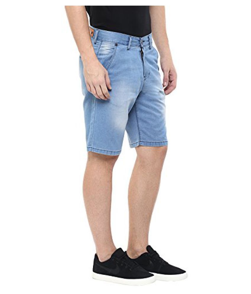 mens lightweight denim shorts