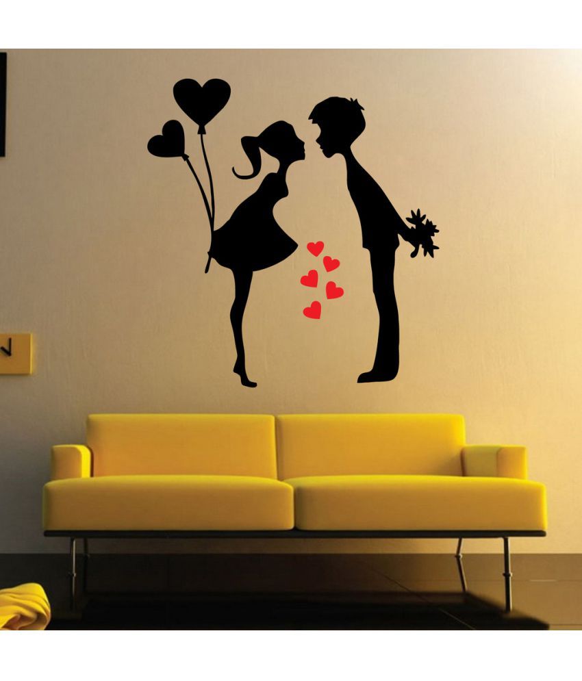     			Decor Villa Vinyl Black Wall Stickers