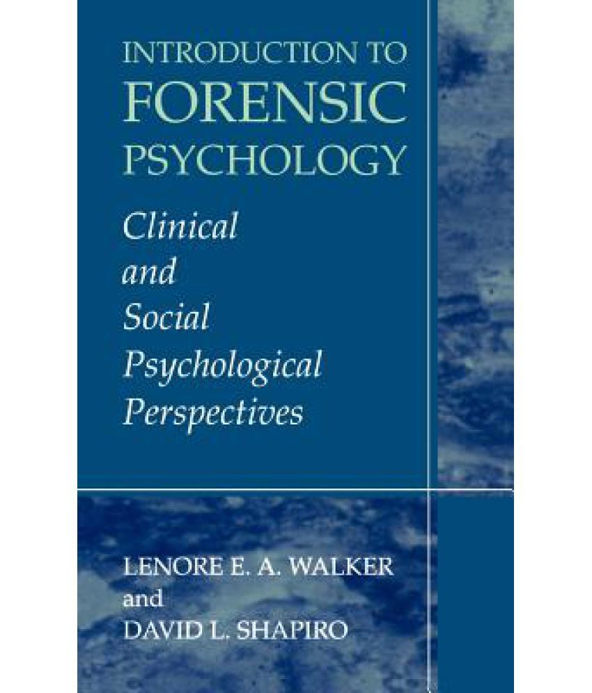 Introduction To Forensic Psychology: Buy Introduction To Forensic ...