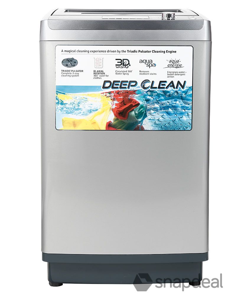 Bosch 12 kg Inverter Fully Automatic Top Load Silver(WOA126X0IN)