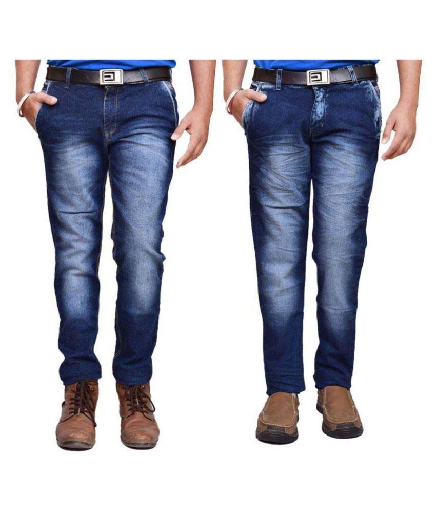     			British Terminal Blue Slim Jeans