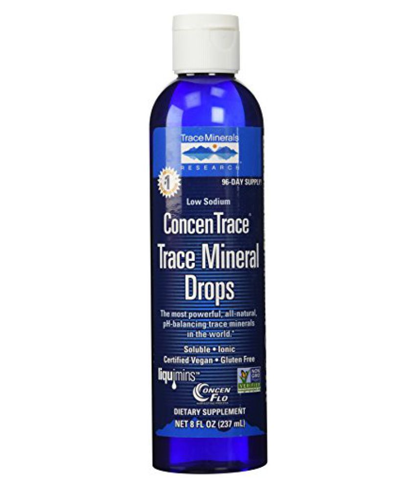 Trace Minerals Research Concentrace Trace Mineral Drops, 8 fl oz