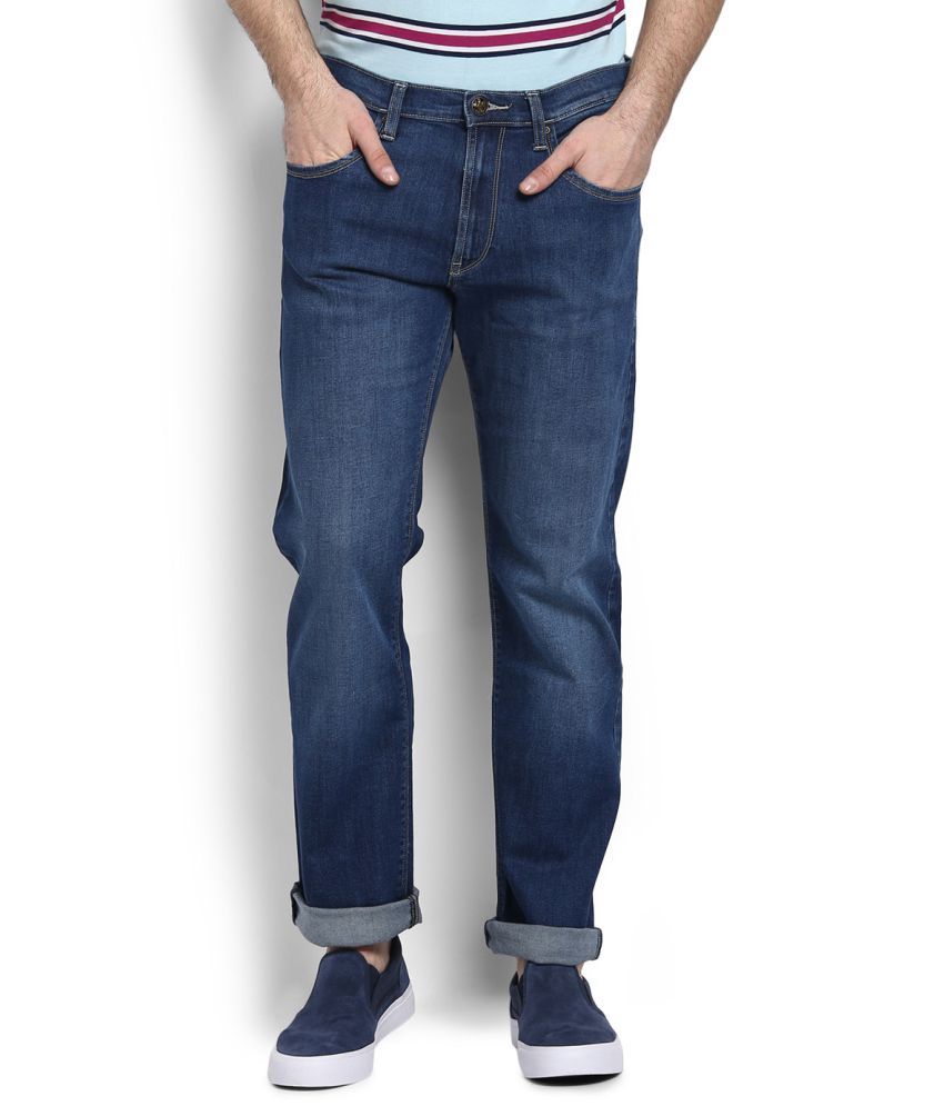 blue relaxed jeans