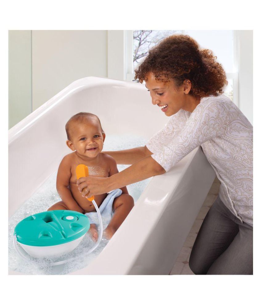 Summer Infant Blue Plastic Baby Bath Tub Buy Summer Infant Blue
