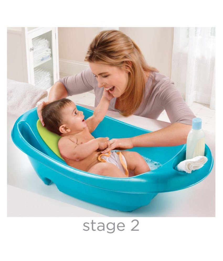 Summer Infant Blue Plastic Baby Bath Tub: Buy Summer ...