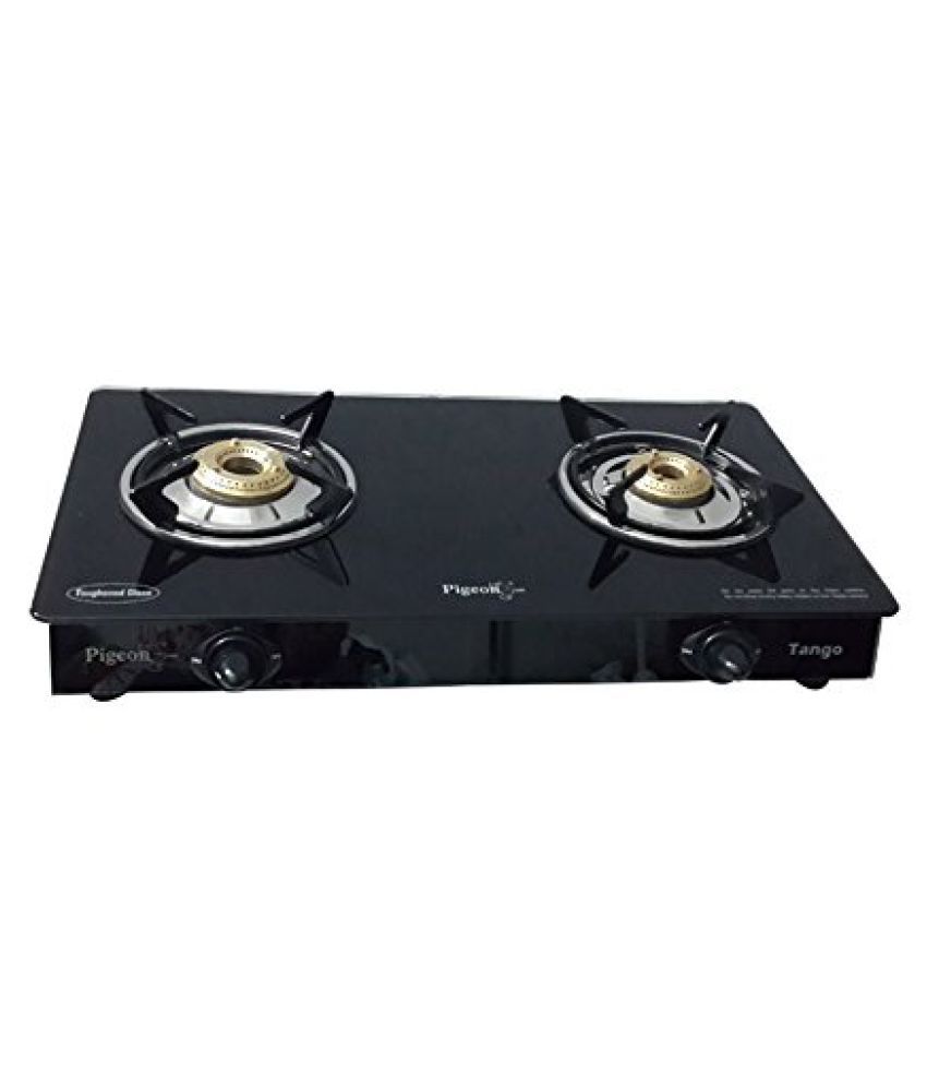 Pigeon Tango 2 BURNER Black Gas Stove Price in India Buy Pigeon Tango 2 BURNER Black Gas Stove
