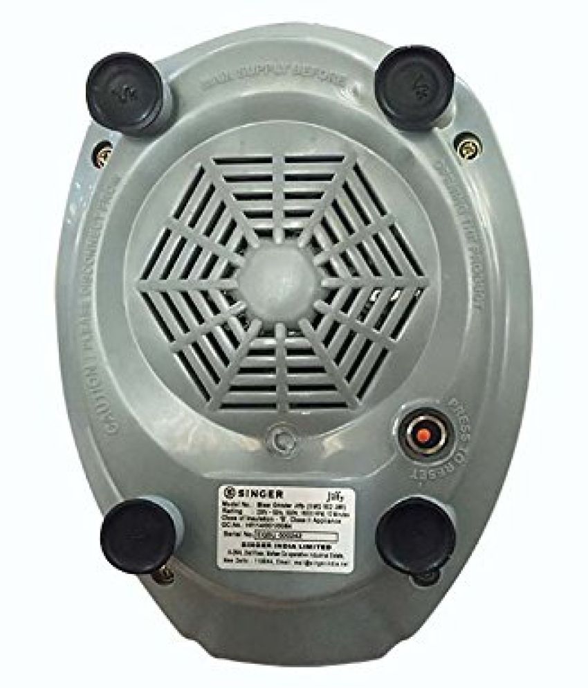 Singer Jiffy 500Watt Mixer Grinder (White) Price in India Buy Singer