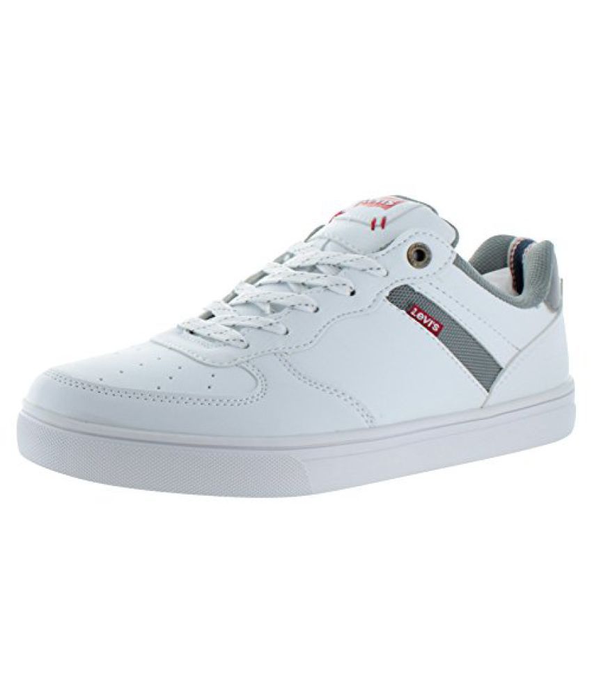 Levis Jeans Jeffrey Mens Court Sneakers Shoes White/Grey 9 D(M) US - Buy  Levis Jeans Jeffrey Mens Court Sneakers Shoes White/Grey 9 D(M) US Online  at Best Prices in India on Snapdeal