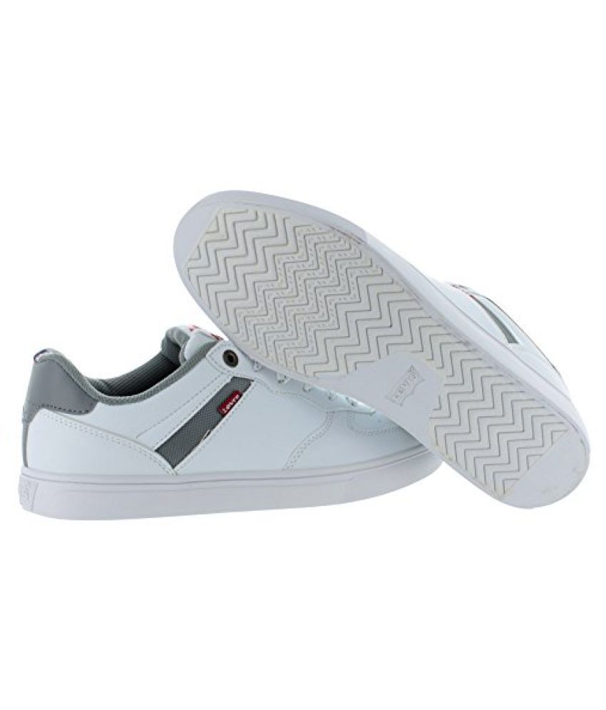 Levis Jeans Jeffrey Mens Court Sneakers Shoes White/Grey 9 D(M) US - Buy  Levis Jeans Jeffrey Mens Court Sneakers Shoes White/Grey 9 D(M) US Online  at Best Prices in India on Snapdeal