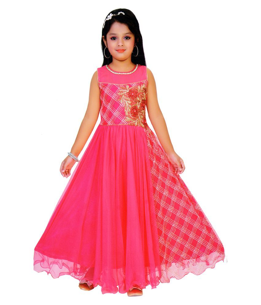 Amaina Girls Party Wear Gown - Buy Amaina Girls Party Wear Gown Online ...