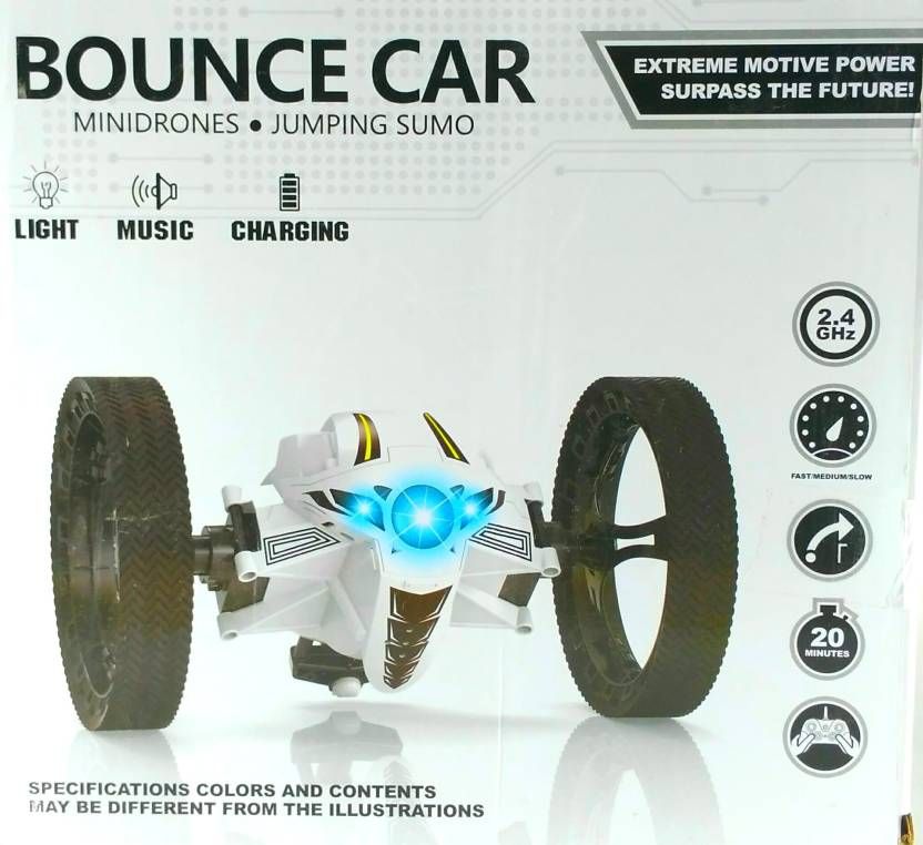 remote control bouncing camera car