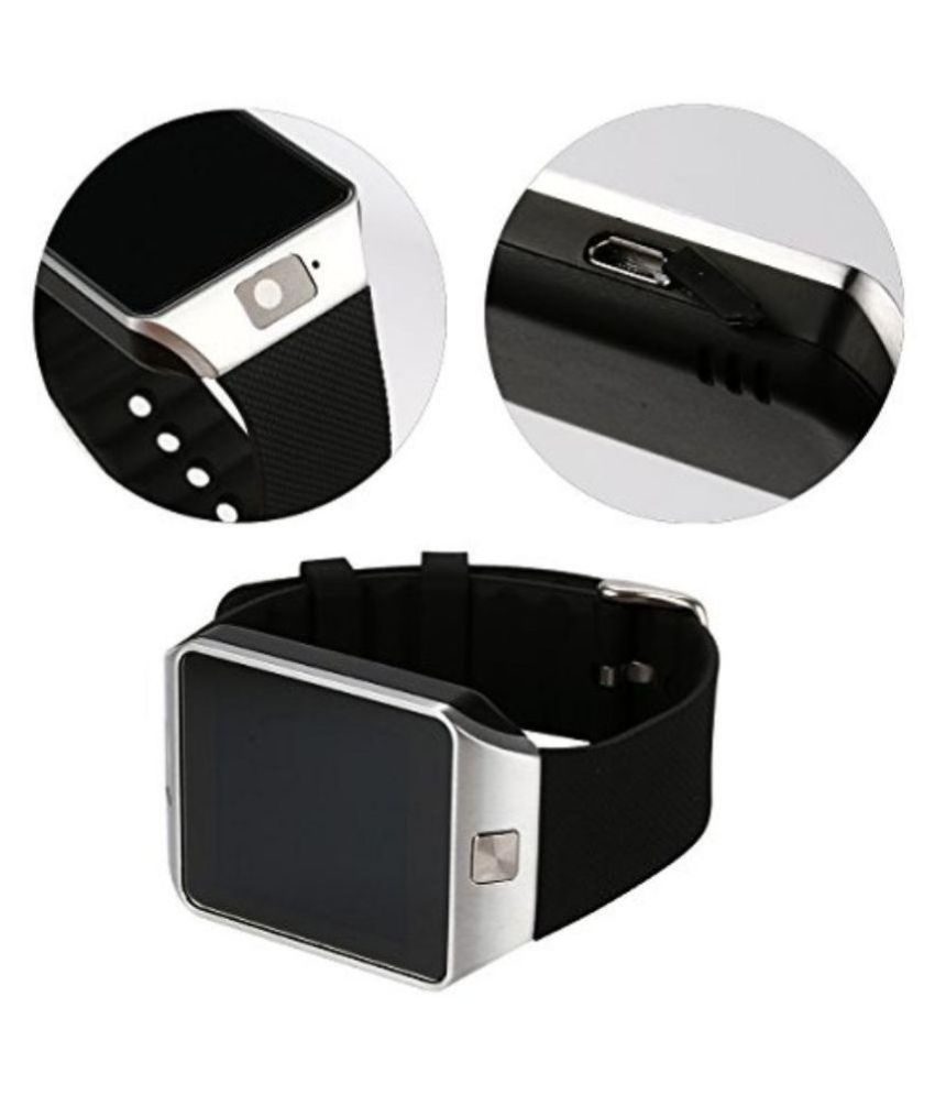 jm black smart watch