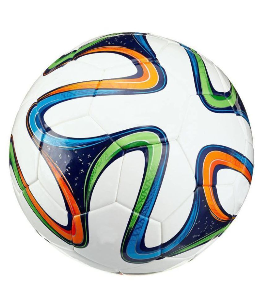 MDN Brazuca White Football / Ball Size- 5: Buy Online at Best Price on Snapdeal