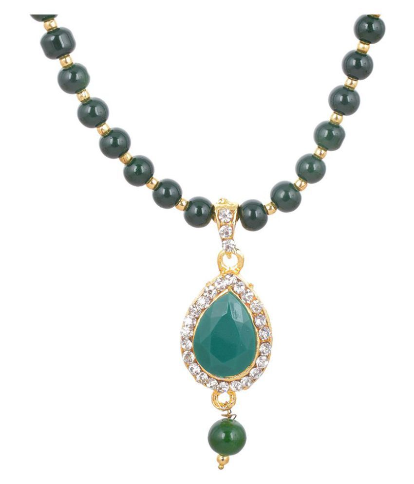 green moti jewellery