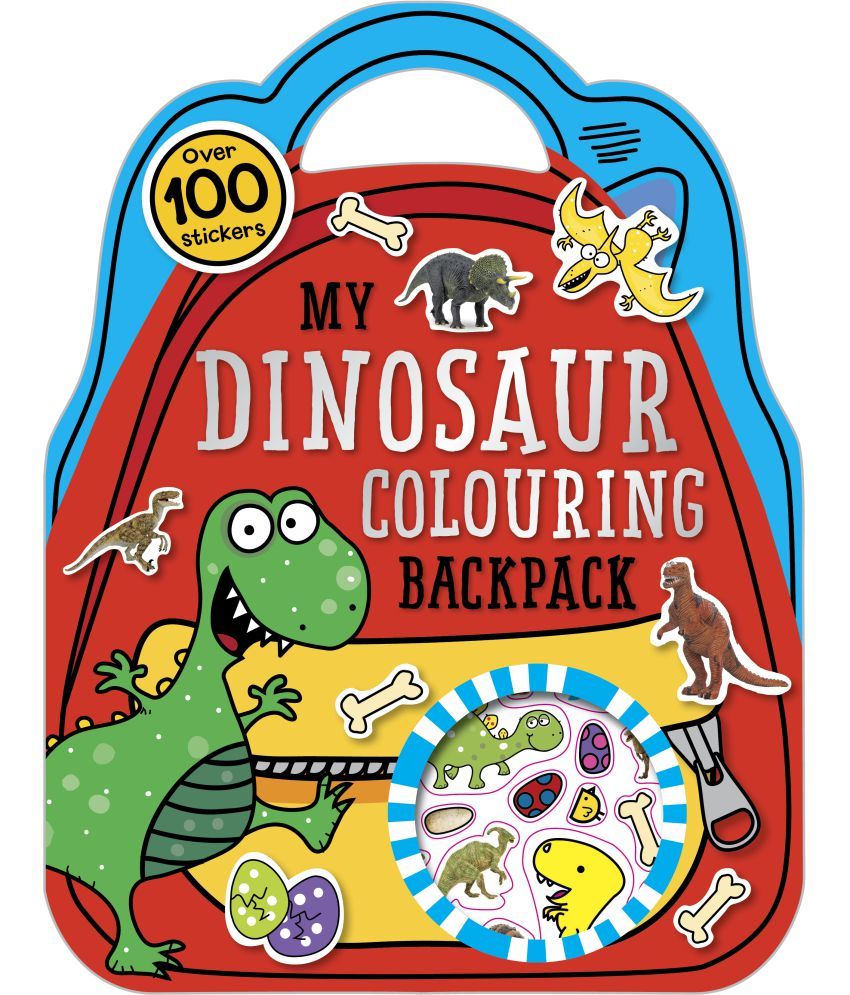 My Dinosaur Colouring Backpack: Buy My Dinosaur Colouring Backpack ...