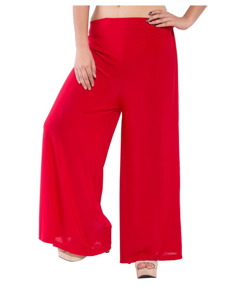 Buy Hrini Lycra Palazzos Online at Best Prices in India - Snapdeal