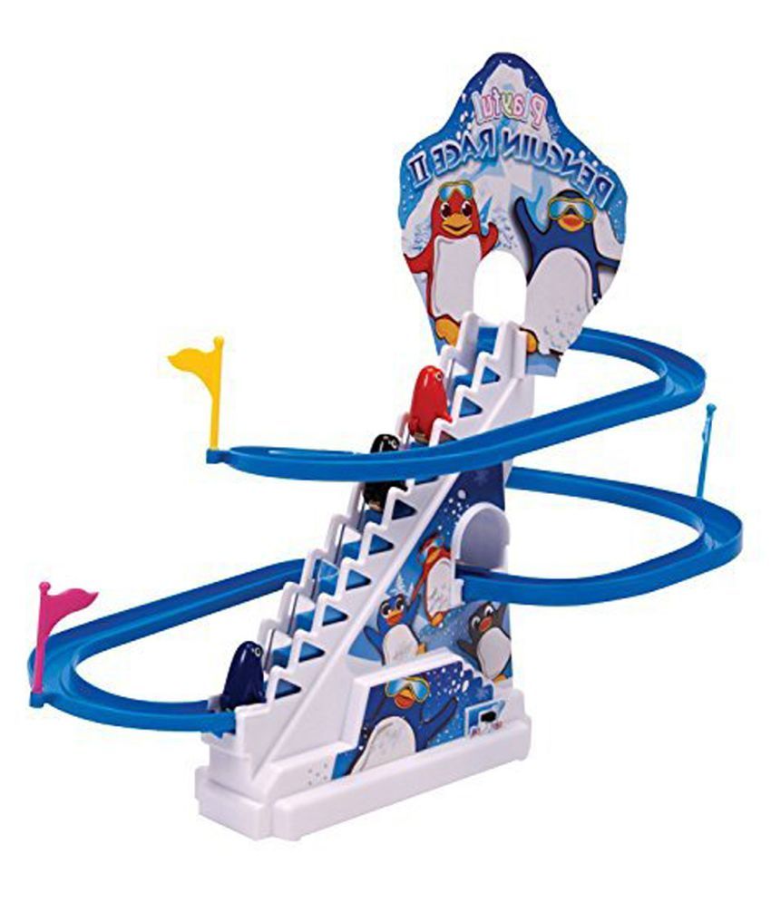 penguin toy slide