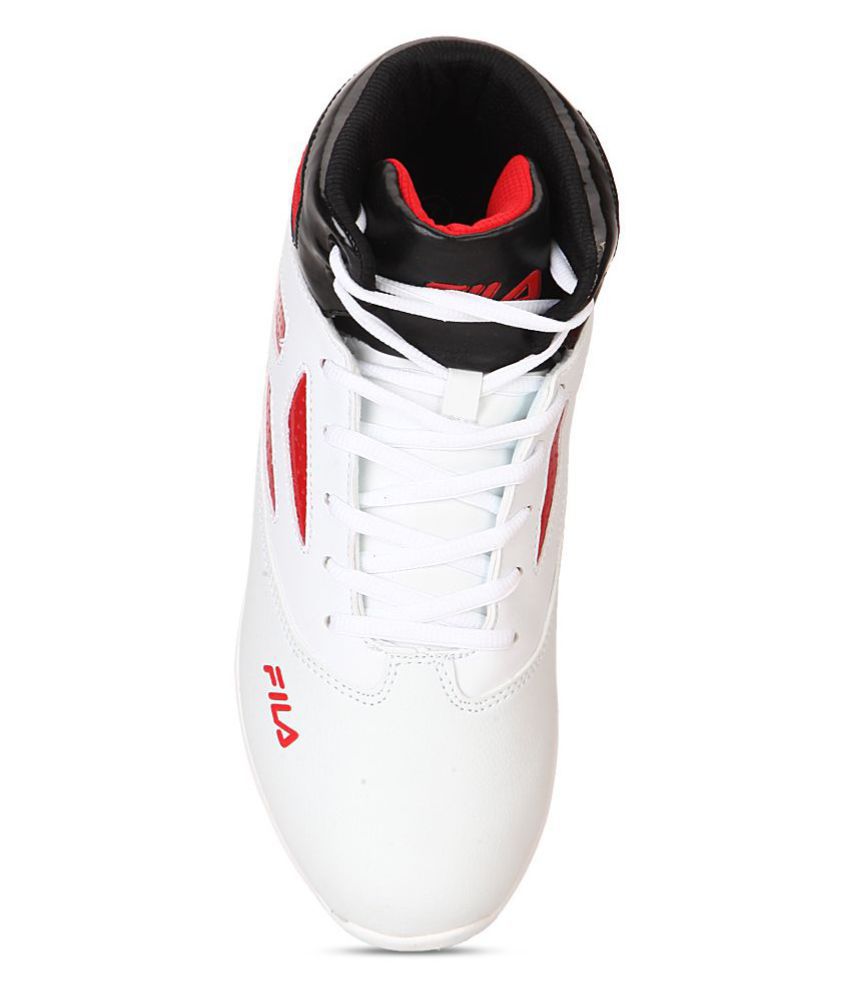 FILA WHITE Basketball Shoes - Buy FILA WHITE Basketball Shoes Online at Best Prices in India on 