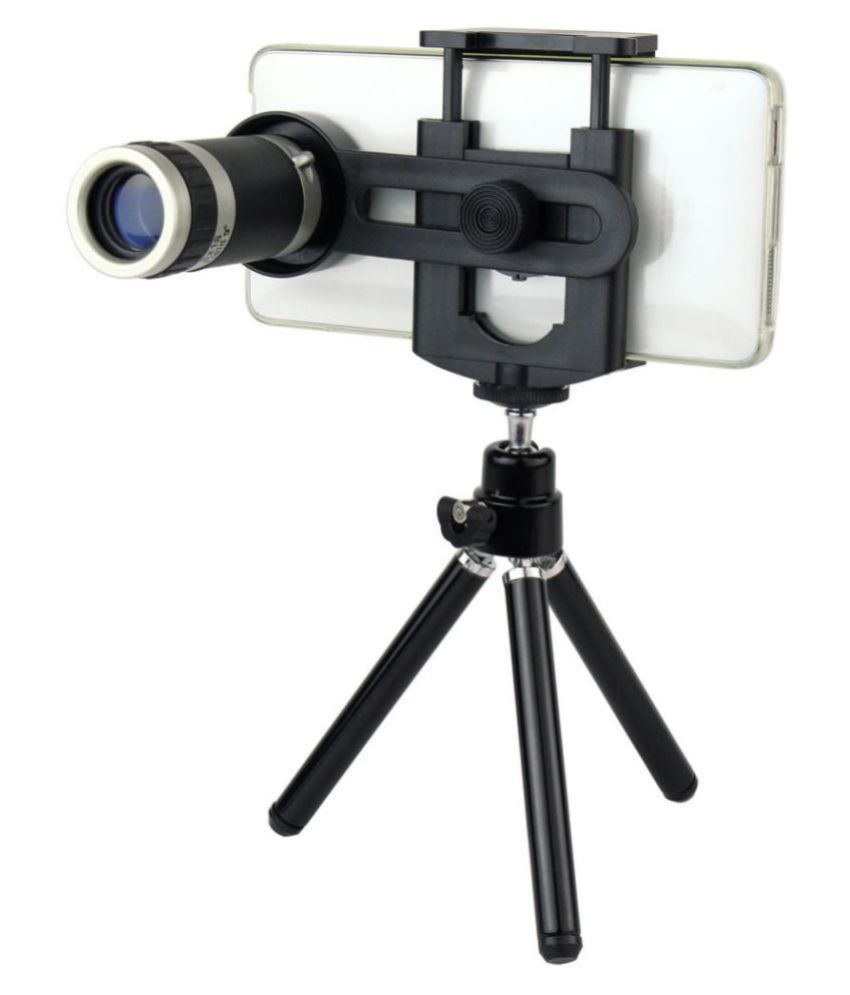 buy universal 8x zoom mobile telescope lens mini tripod with adjustable mobile holder at buy universal 8x zoom mobile telescope lens mini tripod with adjustable mobile holder at