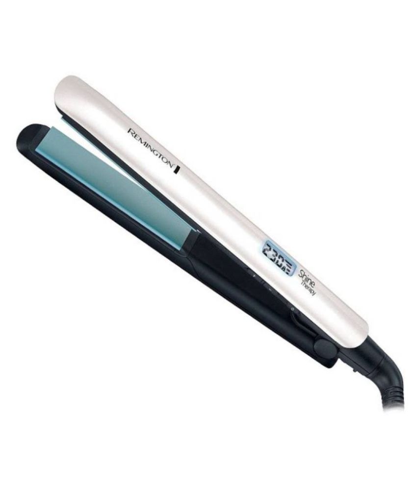 white remington straightener