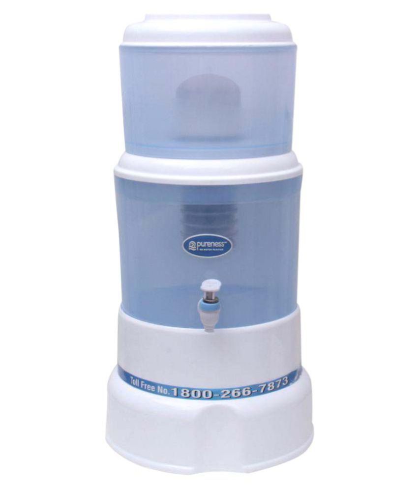 PurenessRO Water Purifier GRVT_0001 14 Ltr Gravity Water Purifier Price