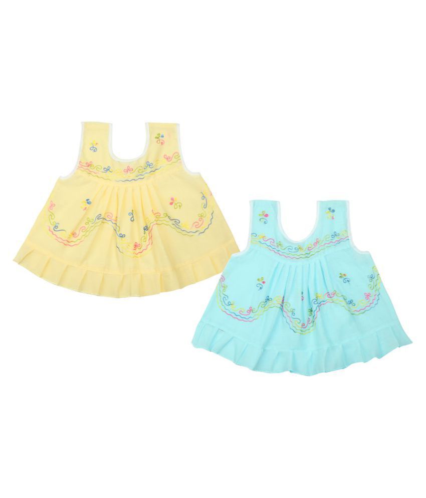 cotton frocks for 6 months baby