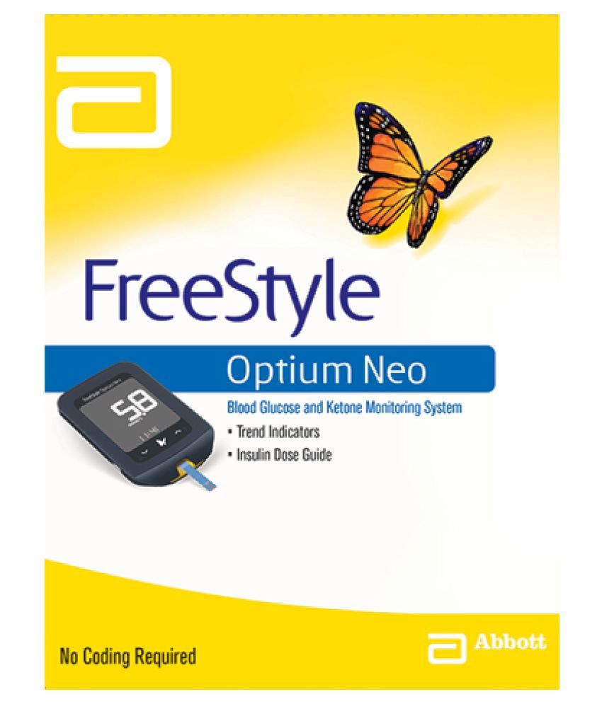 Abbott Freestyle Optium Neo Glucometer And Ketone Monitoring System Buy Online At Best Price In India On Snapdeal