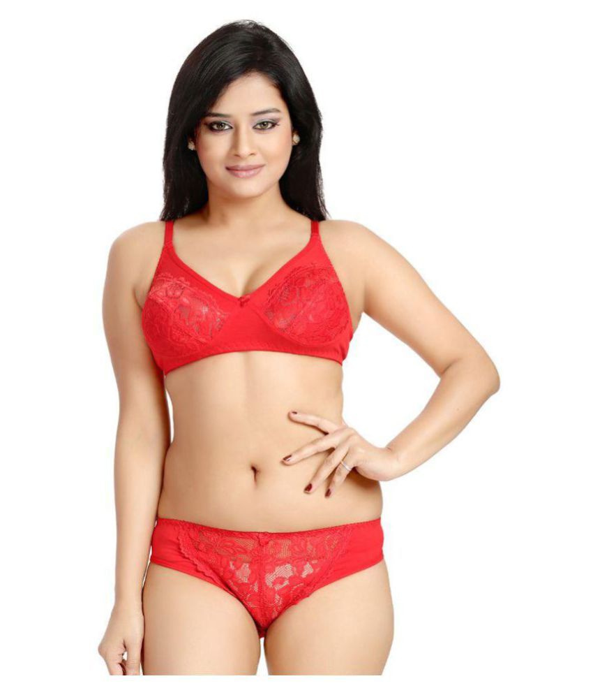 regisseur Kers Vervoer Buy SK LINGERIES Cotton Bra and Panty Set Online at Best Prices in India -  Snapdeal
