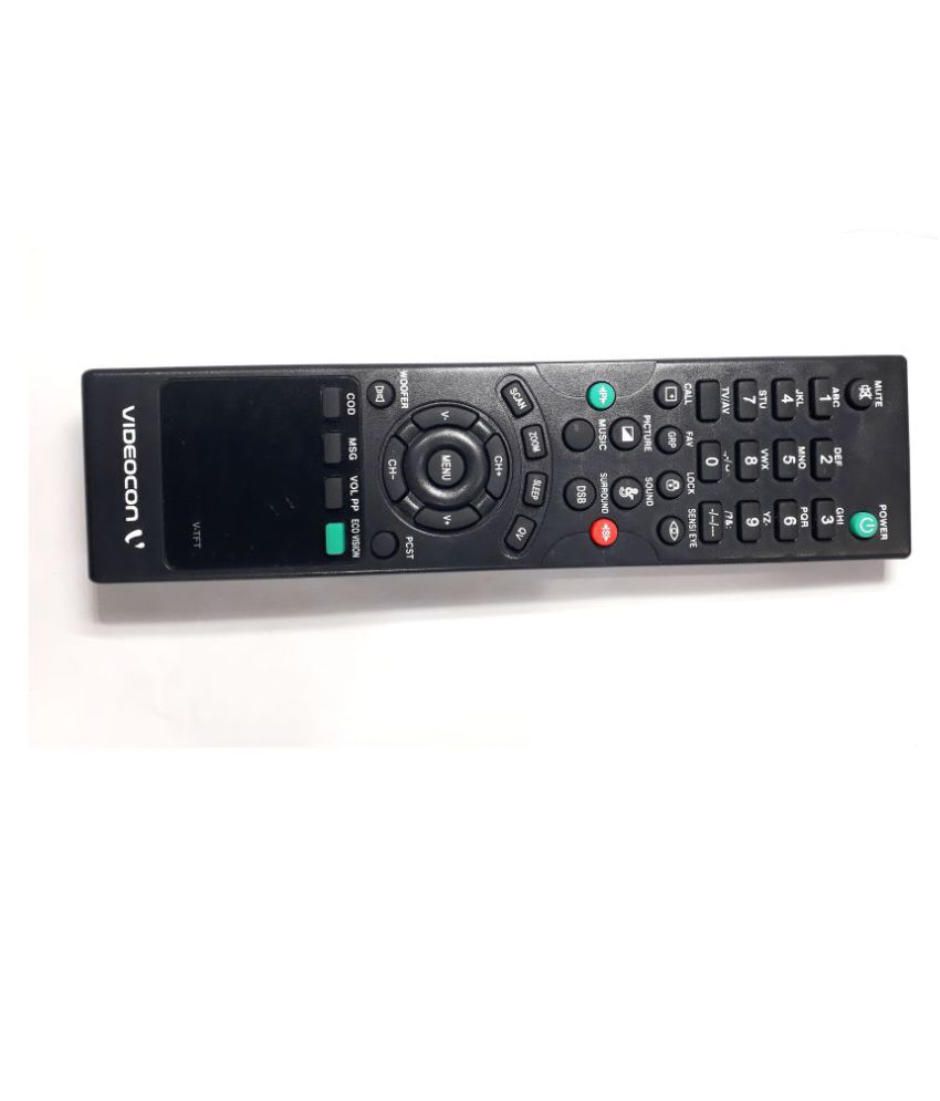 Buy Videocon Tft Tv Remote Compatible With Maximum