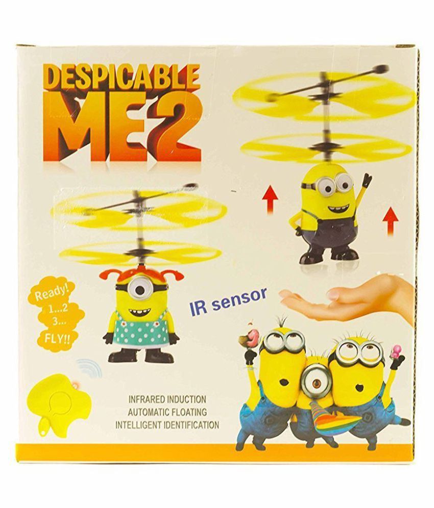 minion helicopter with infrared sensor