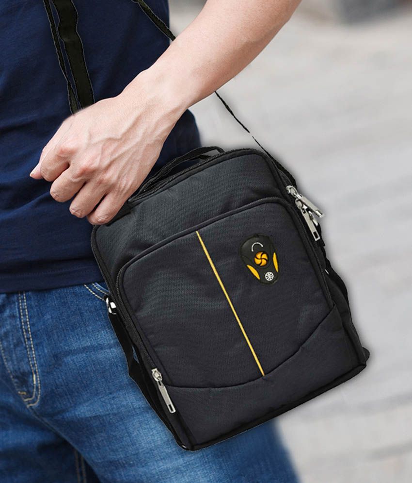 polyester messenger bag