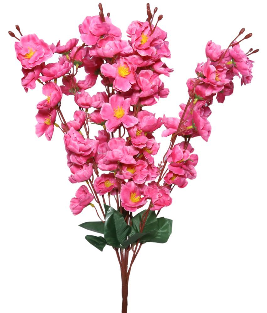 Saf Jasmine Pink Artificial Flowers Bunch Pack of 1 Buy Saf Jasmine Pink Artificial Flowers