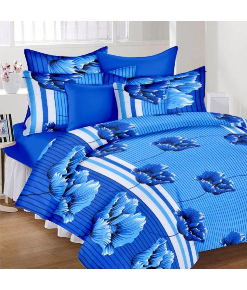     			Shri Shyam Furnishing Cotton Single Bedsheet with 1 Pillow Cover