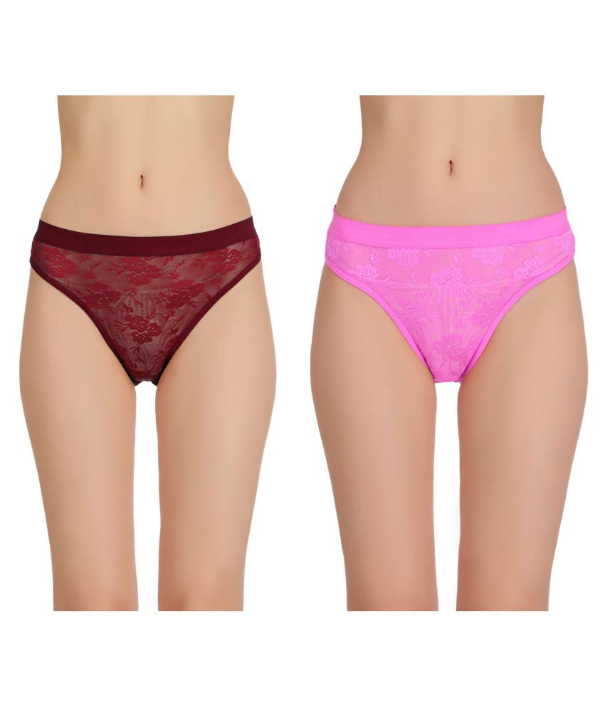 Buy Fashion Comfortz Netmesh Bikini Panties Online At Best Prices In India Snapdeal 8158