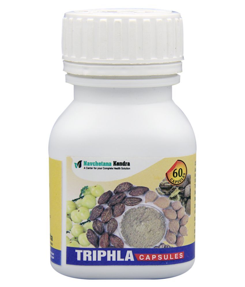 NAVCHETANA KENDRA Triphala Extract Capsule 500 mg Buy NAVCHETANA