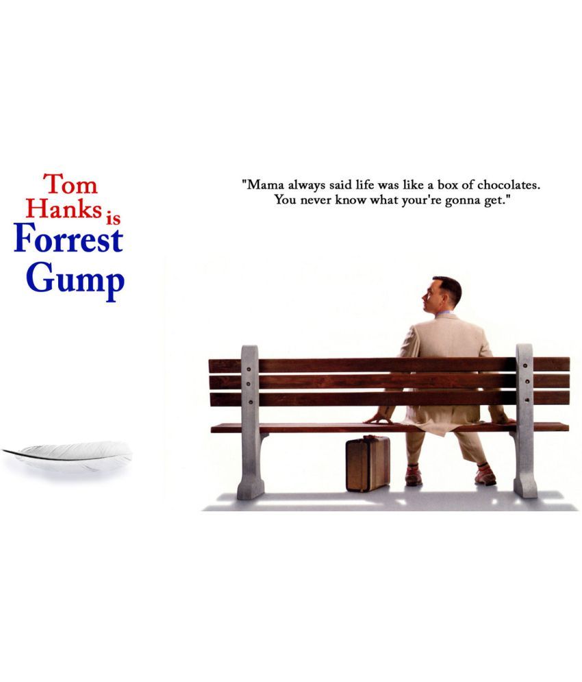 Mahalaxmi Art Craft Forrest Gump Tom Hanks Paper Wall Poster Without Frame Buy Mahalaxmi Art Craft Forrest Gump Tom Hanks Paper Wall Poster Without Frame At Best Price In India