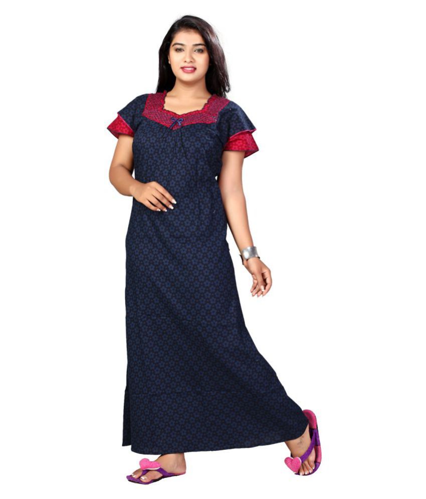 Buy BAILEY Cotton Nighty & Night Gowns Online at Best ...