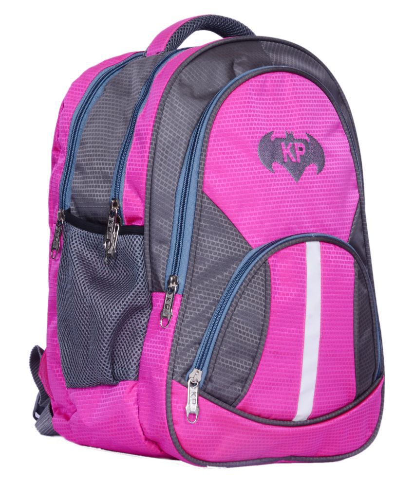 KP Bags Pink Flying Fox Backpack - Buy KP Bags Pink Flying Fox Backpack ...