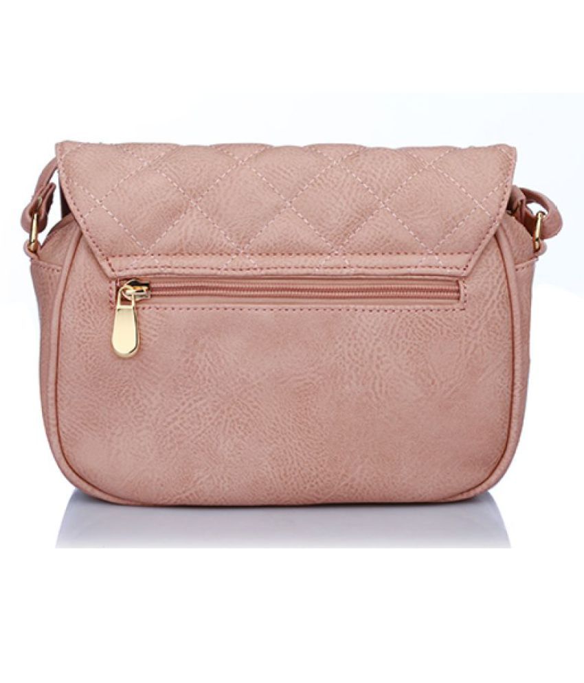 Caprese Cream Faux Leather Sling Bag - Buy Caprese Cream Faux Leather ...