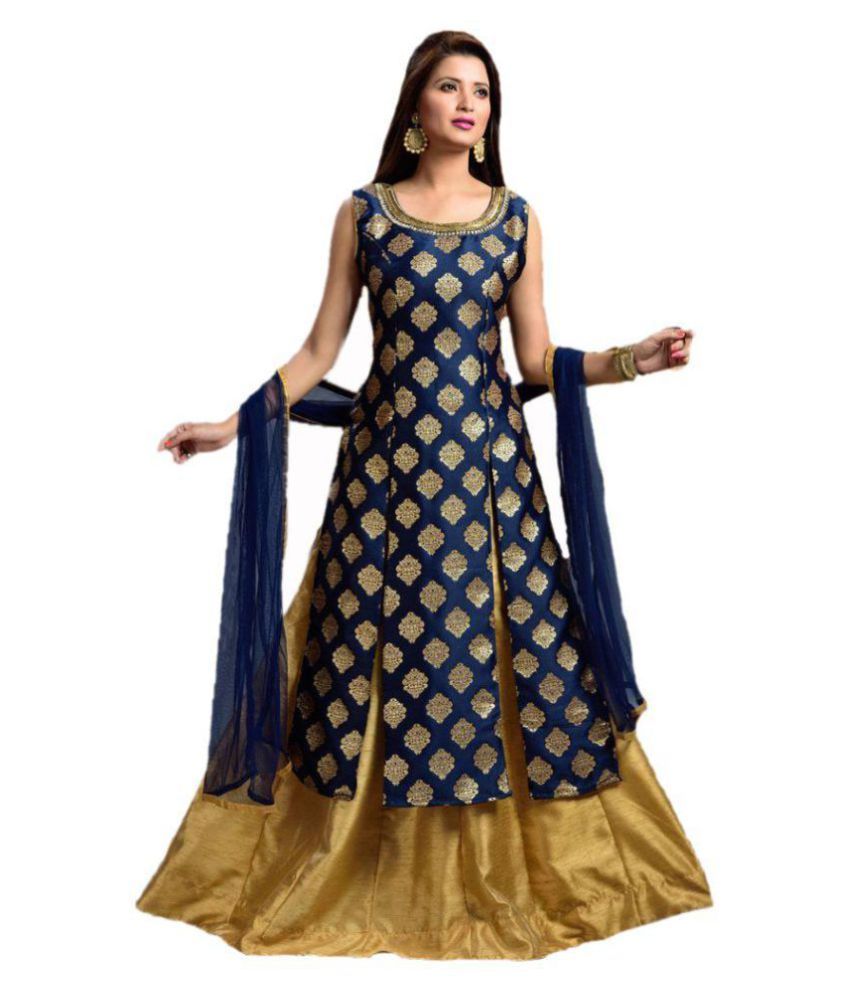 anarkali gown snapdeal