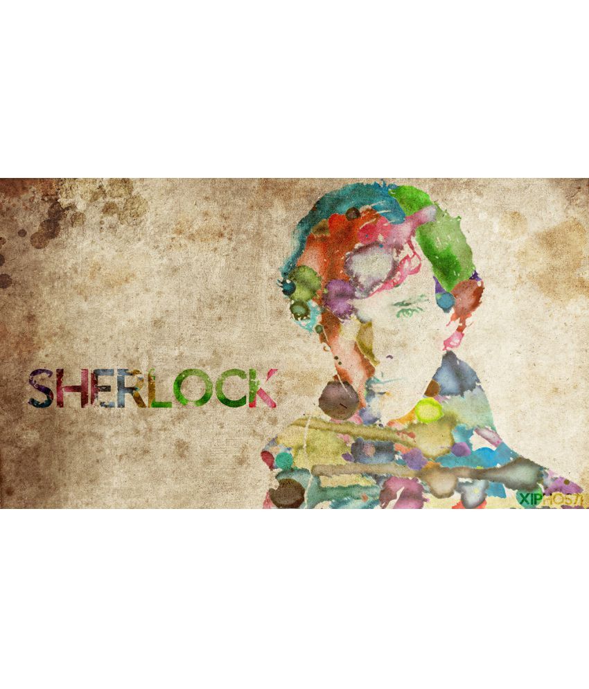 MAHALAXMI ART & CRAFT TV Show Sherlock Sherlock Holmes Plastic Wall