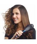 House of kart Straight Ceramic Electric DigitalFast Brush Magic Hair Straightener Comb Lcd Smooth Straightener Brush Hair Irons ( BLACK )
