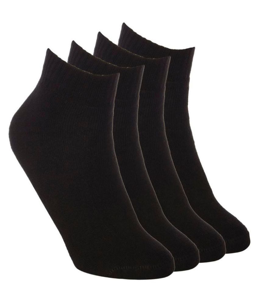     			Tahiro Black Casual Ankle Length Socks