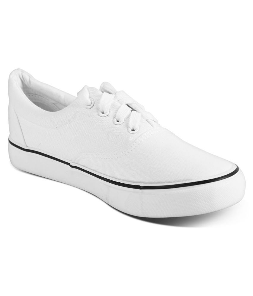 romanfox white casual sneaker