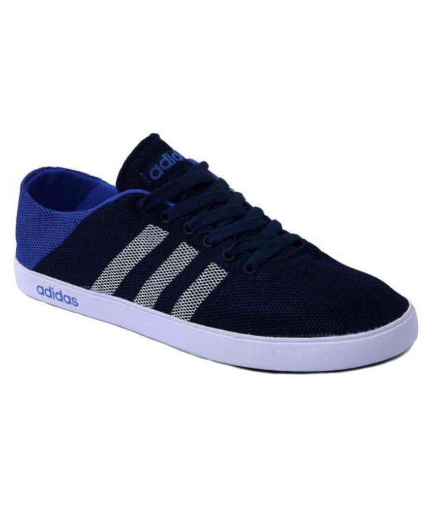 adidas neo blue shoes